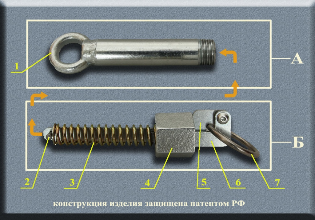 Инструкция по эксплуатации якорного отцепа Александра. Модель ОМ-20 и ОМ-30 и комплекта "Универсал"
